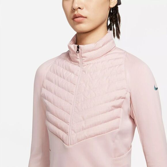 NIKE women XL THERMA-FIT RUN DIVISION REFLECTIVE HYBRID RUNNING JACKET - Picture 7 of 10